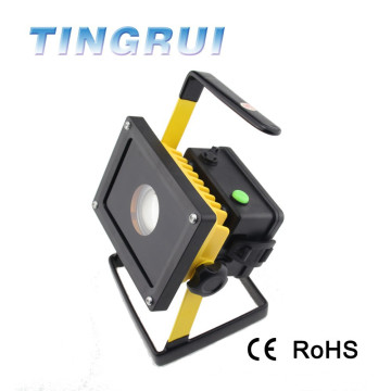 2015 hot selling ultra lumineux aluminium rechargeable led flood light